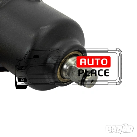 Пневматичен гайковерт мини 1200 Nм 1/2″ JCB с вложки и куфар, снимка 2 - Други инструменти - 54048221