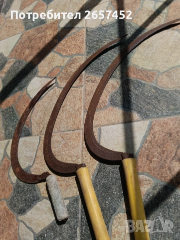Сърпове -битови предмети, снимка 4 - Антикварни и старинни предмети - 54260099