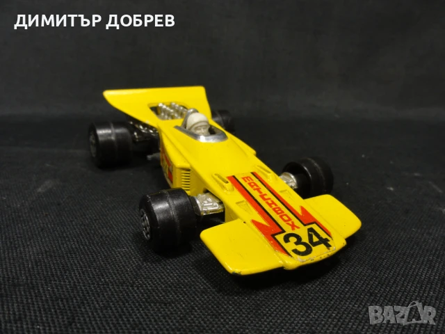 СТАРА РЕТРО МЕТАЛНА КОЛИЧКА MATCHBOX ENGLAND SPEED KINGS, снимка 5 - Колекции - 50839602