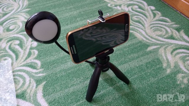 Трипод с лед осветление за смартфон , снимка 4 - Селфи стикове, аксесоари - 40801024
