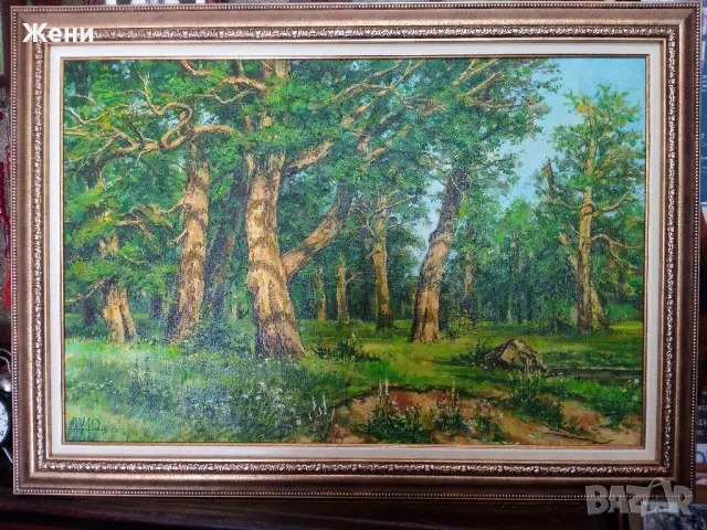 Маслена картина на Николай Ханзъров 