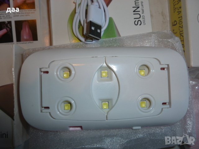 продавам 6 LED UV лампа за маникюр, снимка 3 - Продукти за маникюр - 38726677