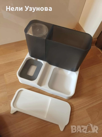 Автоматична хранилка, диспенсър за вода и храна за кучета и котки, снимка 3 - За котки - 52441804