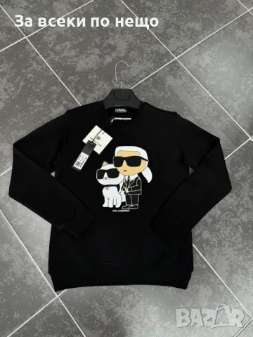 Дамска памучна блуза с дълъг ръкав Moncler🔝Calvin Klein🔝Karl Lagerfeld Код A115, снимка 6 - Блузи с дълъг ръкав и пуловери - 47471268