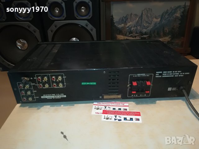 AKAI-JAPAN-STEREO AMPLI 2207221600, снимка 7 - Ресийвъри, усилватели, смесителни пултове - 37469647