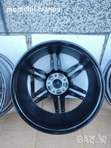 18" оригинални AMG джанти за Мерцедес RONAL, 5x112, c.o.66,6, снимка 12 - Гуми и джанти - 55981358