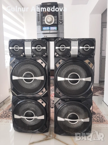 Мощна музика колони двойни 12 ски и уредба sony, снимка 6 - Аудиосистеми - 54187601