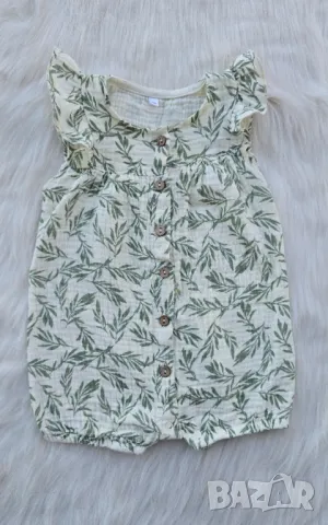 Бебешки летен гащеризон 3-6 месеца, снимка 4 - Бебешки гащеризони - 50169337