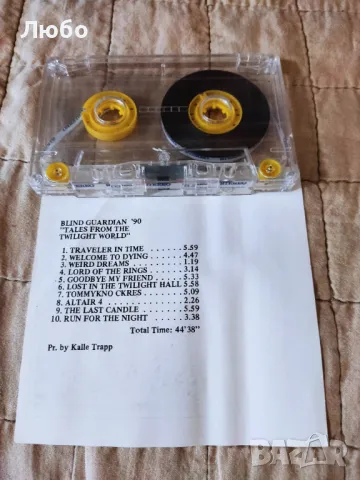Blind Guardian - Tales From The Twilight World, снимка 5 - Аудио касети - 50390399