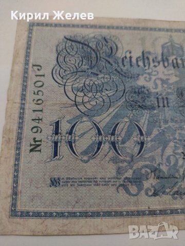 Райх банкнота - Германия - 100 марки / 1908 година- 17982, снимка 3 - Нумизматика и бонистика - 31020894
