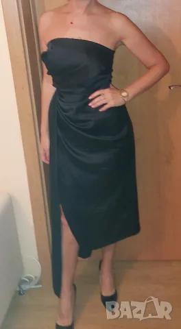 Официална нова рокля от сатен Fervente Istanbul , снимка 8 - Рокли - 46305802