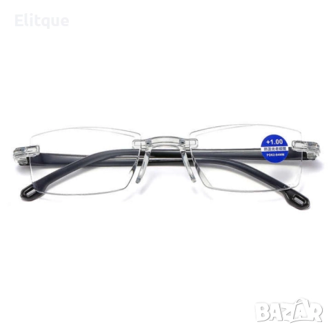 Дизайнерски диоптрични очила за четене с автоматично регулиране и защита от синя светлина, снимка 7 - Слънчеви и диоптрични очила - 52591876