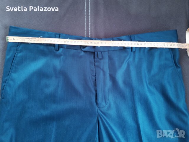 Тъмно син панталон с размер 58,марка"Branoff, снимка 3 - Панталони - 40321617