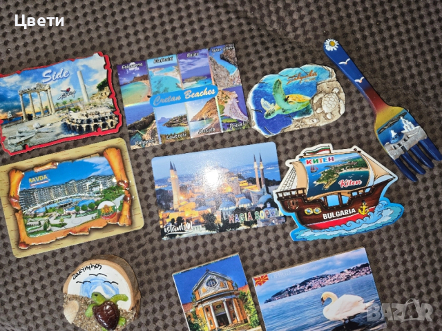 Лот от десет магнита за хладилник, снимка 4 - Колекции - 53270442