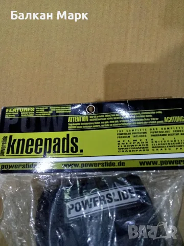 Наколенки, протектори за ролери, скейтборд , велосипед Powerslide Classic Kneepads,S и M, снимка 2 - Спортна екипировка - 56081107