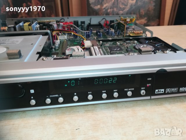 Lenco hdvr-80 hdd & dvd recorder 80gb 0603210621, снимка 14 - Плейъри, домашно кино, прожектори - 32063374