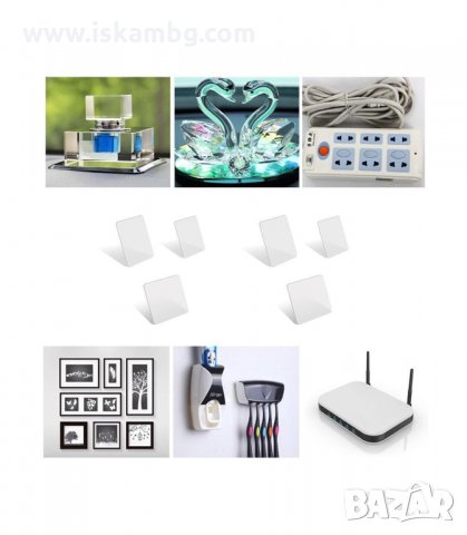 КОМПЛЕКТ ОТ 5 ИЛИ 10 БР. ДВОЙНО ЗАЛЕПВАЩИ ЛЕПЕНКИ - код  3149, снимка 9 - Други стоки за дома - 33889308