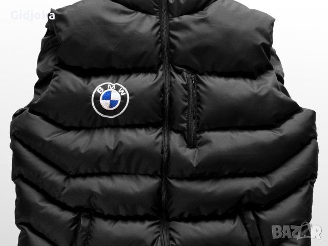 5XL! Мъжки елек- BMW, със силиконов пух!, снимка 3 - Спортни дрехи, екипи - 8498890