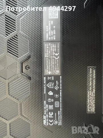 ASUS TUF Gaming A15, 40 GB RAM, добро състояние, снимка 4 - Лаптопи за игри - 56008092