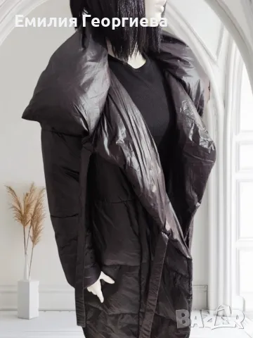 Дълго зимно яке , снимка 5 - Якета - 48885767