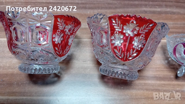 колекция от винтидж кристални изделия, снимка 4 - Колекции - 54154583