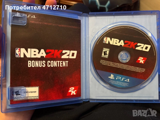 Игра за playstation4 пс ps плйтейшън NBA 2K20, снимка 2 - Игри за PlayStation - 53142781