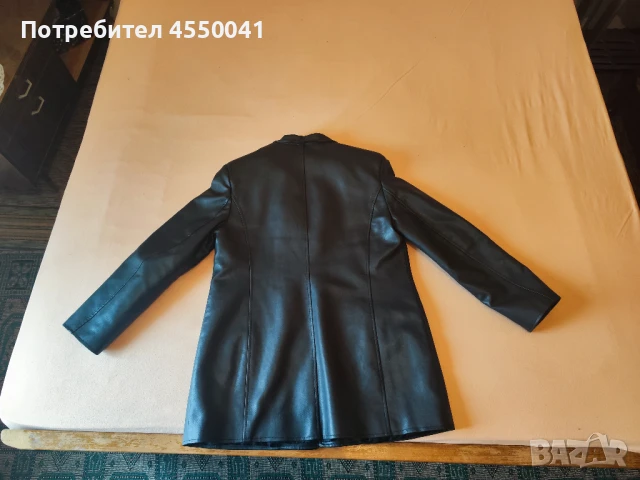 Дамско кожено яке, снимка 5 - Якета - 51214338