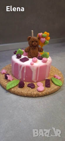 Ароматни мини тортички от соев восък, снимка 3 - Декорация за дома - 53989158