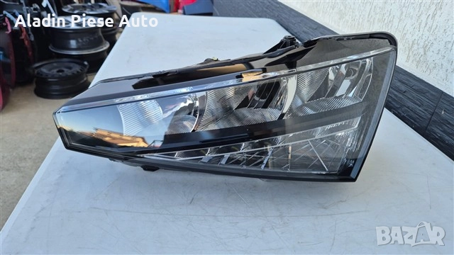Ляв фар Skoda Scala година 2019 2020 2021 2022 2023 2024 Led халоген, код 657941018, снимка 2 - Аксесоари и консумативи - 51816884