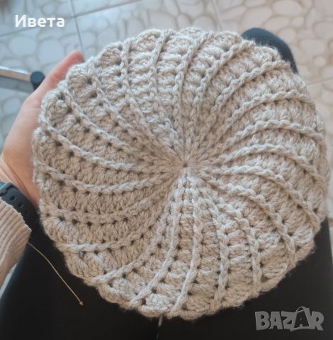 Плетена шапка