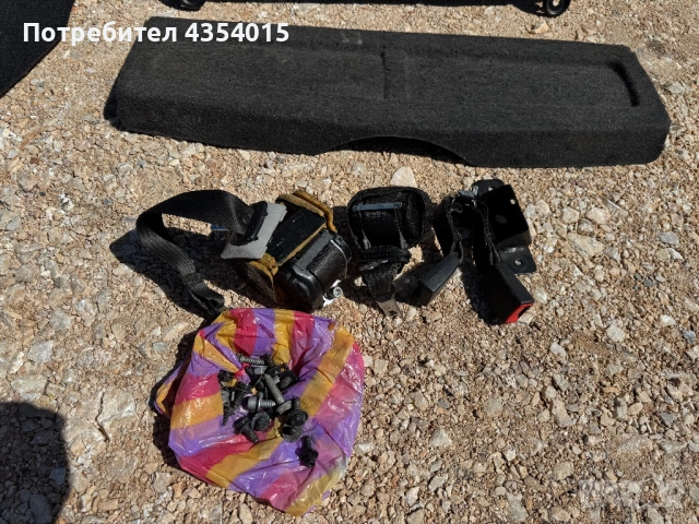 Задна седалка и кора ,стелка багажник за FIAT PANDA (169) Hatchback II (09.2003 - 02.2012, снимка 2 - Части - 54134070