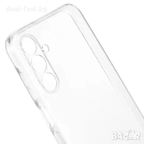 Удароустойчив силиконов кейс за Samsung Galaxy A36 5G / Прозрачен /, снимка 3 - Калъфи, кейсове - 54335520