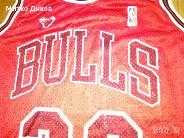 Michael Jordan Chicago Bulls №23 баскетболна тениска винтидж размер М, снимка 3 - Баскетбол - 29113458