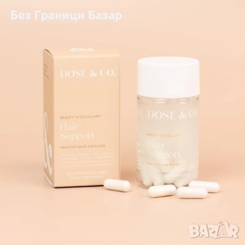 Нова Хранителна добавка за по-гъста и силна коса с Biotin и бамбук 30 капсули, снимка 3 - Хранителни добавки - 52544295