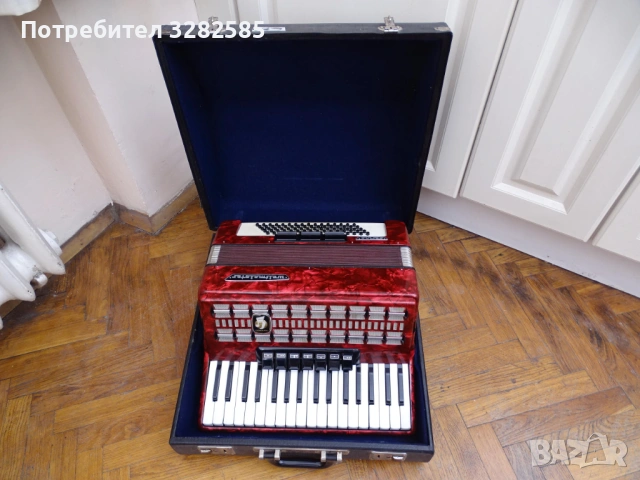 Акордеон Велтмайстер Серино 80 баса, снимка 14 - Акордеони - 53911354