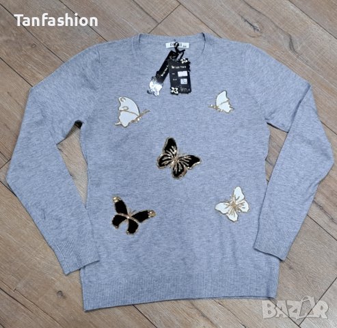 Дамска кокетна блуза, снимка 7 - Блузи с дълъг ръкав и пуловери - 39838153