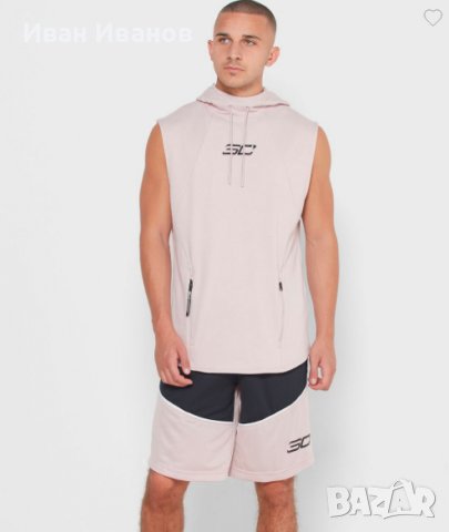  Суичър без ръкави  HOODIE UNDER ARMOUR SC30  размер М , снимка 4 - Суичъри - 37568055