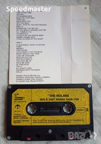 The Nolans - Girls Just Wanna Have Fun, снимка 2 - Аудио касети - 52973829