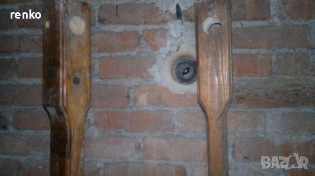 Дървени стойки лост за сушене, снимка 2 - Антикварни и старинни предмети - 38653316