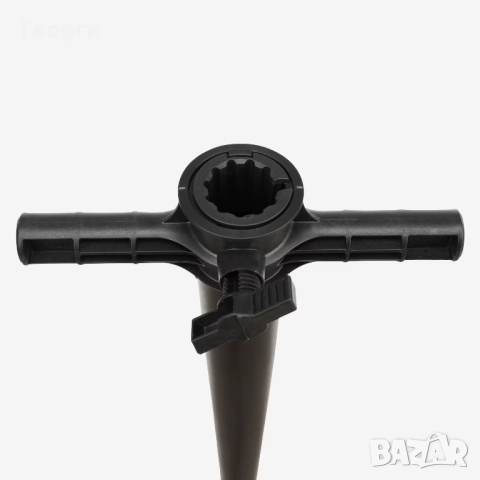 ПОСТАВКА ЗА ЧАДЪР FIX PARUV, ЧЕРНА, снимка 2 - Къмпинг мебели - 51635323