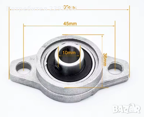 Лагери за опорен вал тип KFL различни диаметри, снимка 5 - Други инструменти - 53018167