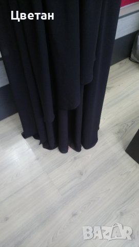 Елегантна черна рокля, снимка 5 - Рокли - 36718066