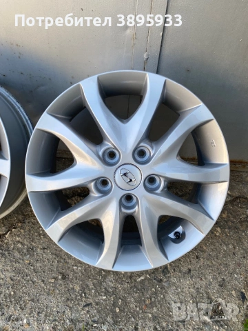 Оригинални джанти на Hyundai i30 i20 ix20 16”, снимка 4 - Гуми и джанти - 54306974