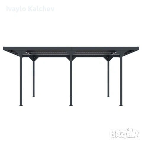 Метален навес за кола (Carport) 287x549x238 см – 1669€ готов модел, снимка 4 - Други - 54354059