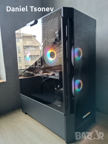 Геймърски Kомпютър🖥️ GEFORCE RTX 4060, AMD Ryzen 7 5700X3D, снимка 2 - Геймърски - 51888998