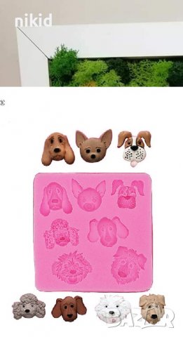7 вида глава на куче силиконов молд форма декорация торта фондан шоколад и др., снимка 3 - Форми - 22965303