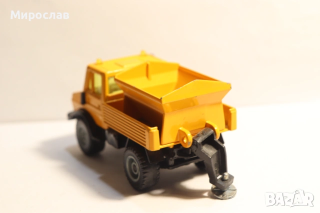 1/55 ?? SIKU MERCEDES BENZ КАМИОН ИГРАЧКА КОЛИЧКА МОДЕЛ КОМУНАЛНИ ДЕЙНОСТИ, снимка 5 - Колекции - 53163937