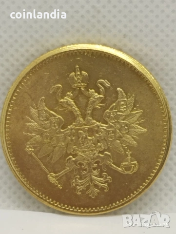 позлатена монета 25 рубли репродукция , снимка 2 - Нумизматика и бонистика - 53290198