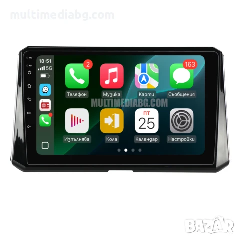 Toyota Corolla 2018 - 2021 Мултимедия Навигация Android