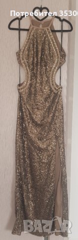 Официална дълга рокля, бална, нова с етикет TFNC London, снимка 2 - Рокли - 40107830